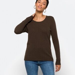41 Hawthorn Brown Crewneck Sweater Timeless Knit